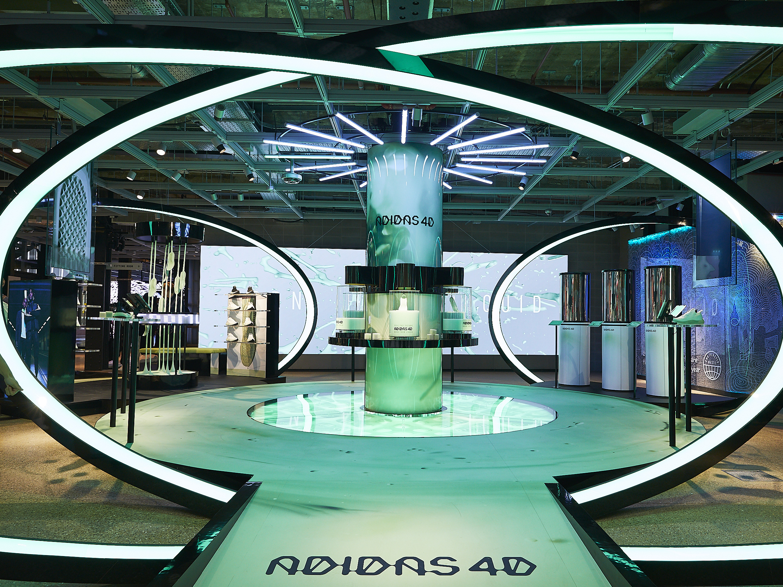 adidas Futurecraft 4D pop-up launch activation